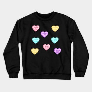 Book Tropes Loveheart Sticker Pack Crewneck Sweatshirt